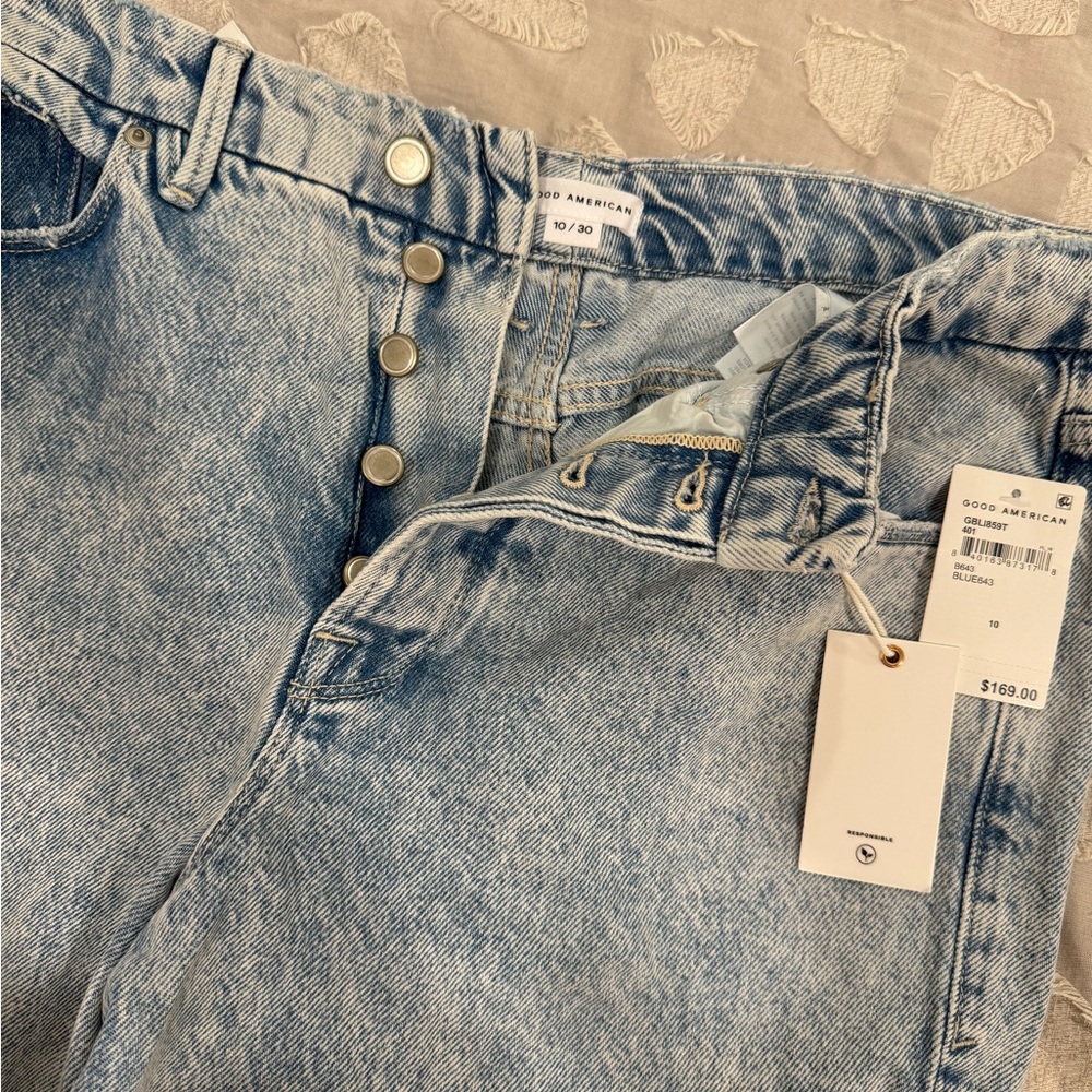 Good American “Good Boy” Jeans - Size 10/30